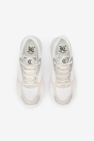 JC Weiße Chunky Sneakers Mit Ledereinsätzen WHITE UFS036-UF358