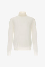RC Regular Turtleneck Sweater White SRM621-MA006