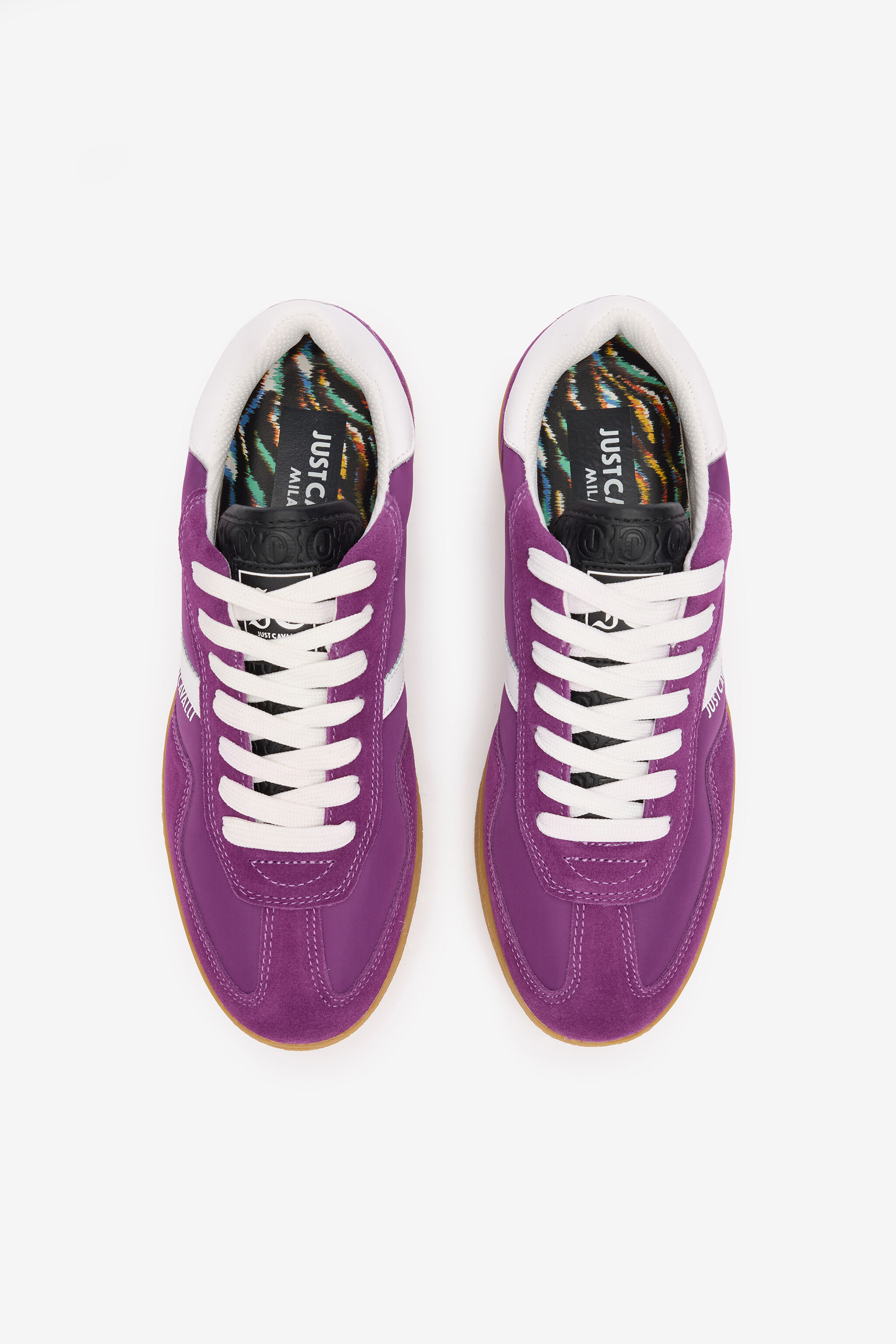 JC Sneakers With Contrasting Inserts JC Sneakers With Contrasting Inserts Purple SFS111-SF440