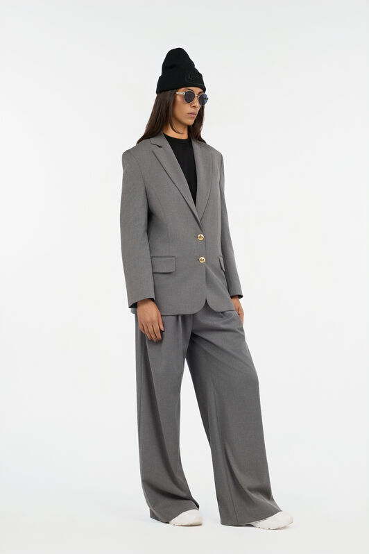 JC Blazer Gris Avec Boutons Dorés GRIGIO MELANGE VFT304-VF454