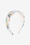 JU Jaguar And Flower-Print Headband JU Jaguar And Flower-Print Headband Purple QJI004-HBF61