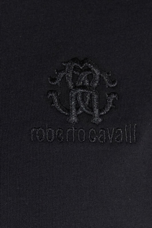 RC Long-Sleeved T-Shirt With RC Monogram Black POT61A-JD060