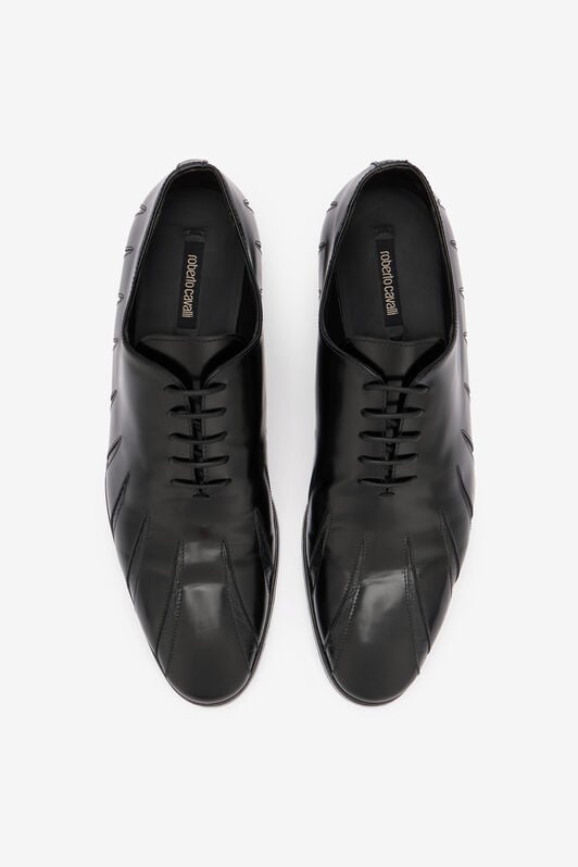RC Schwarze Schnürschuhe RC Schwarze Schnürschuhe BROWN QOS00C-PZ577
