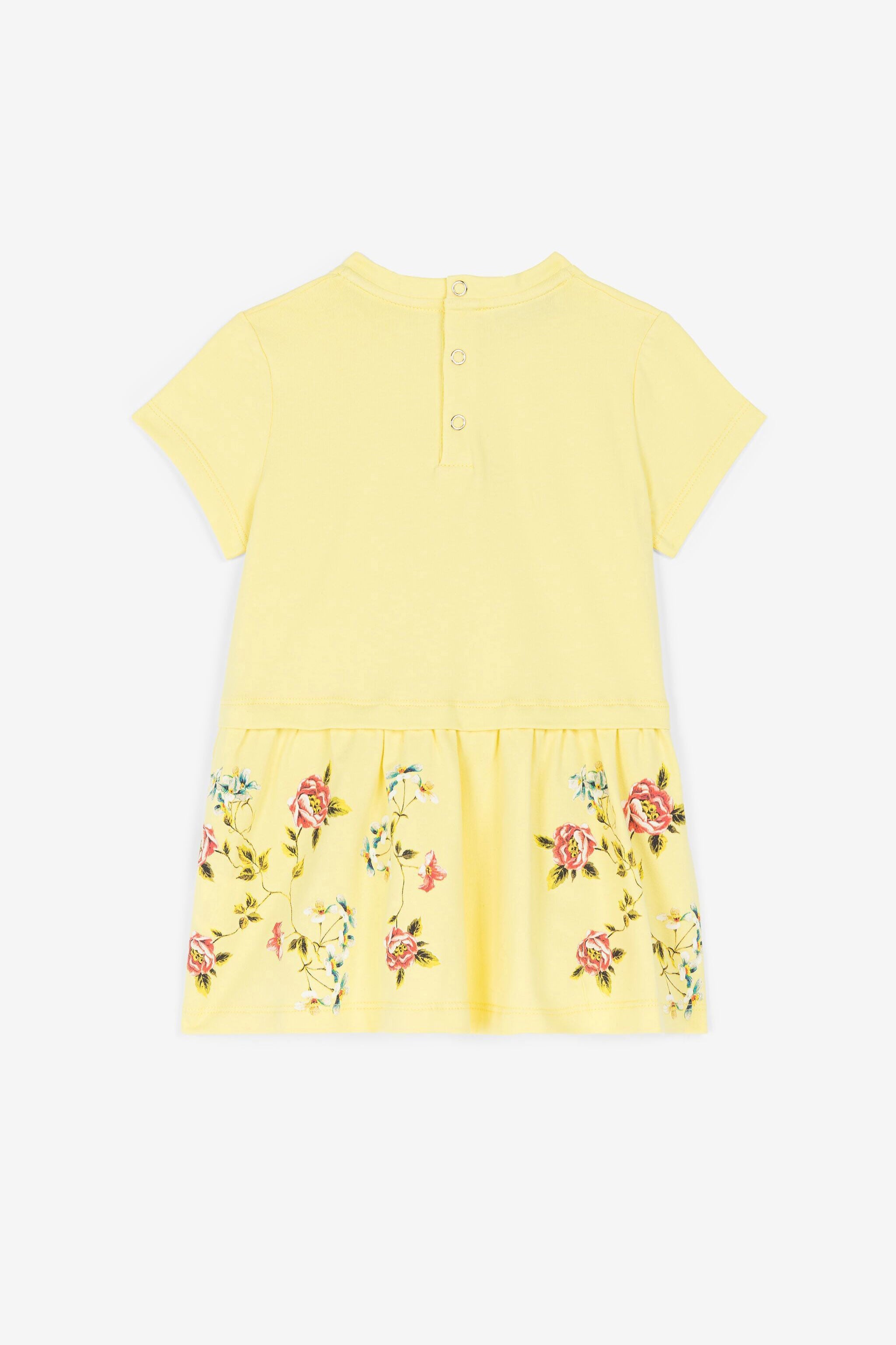 JU Floral-Print Dress JU Floral-Print Dress Yellow OJT117-ISA2J