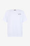 RC White Logo T-Shirt with Leopard Graphic RC White Logo T-Shirt with Leopard Graphic WHITE TOT60C-FT223