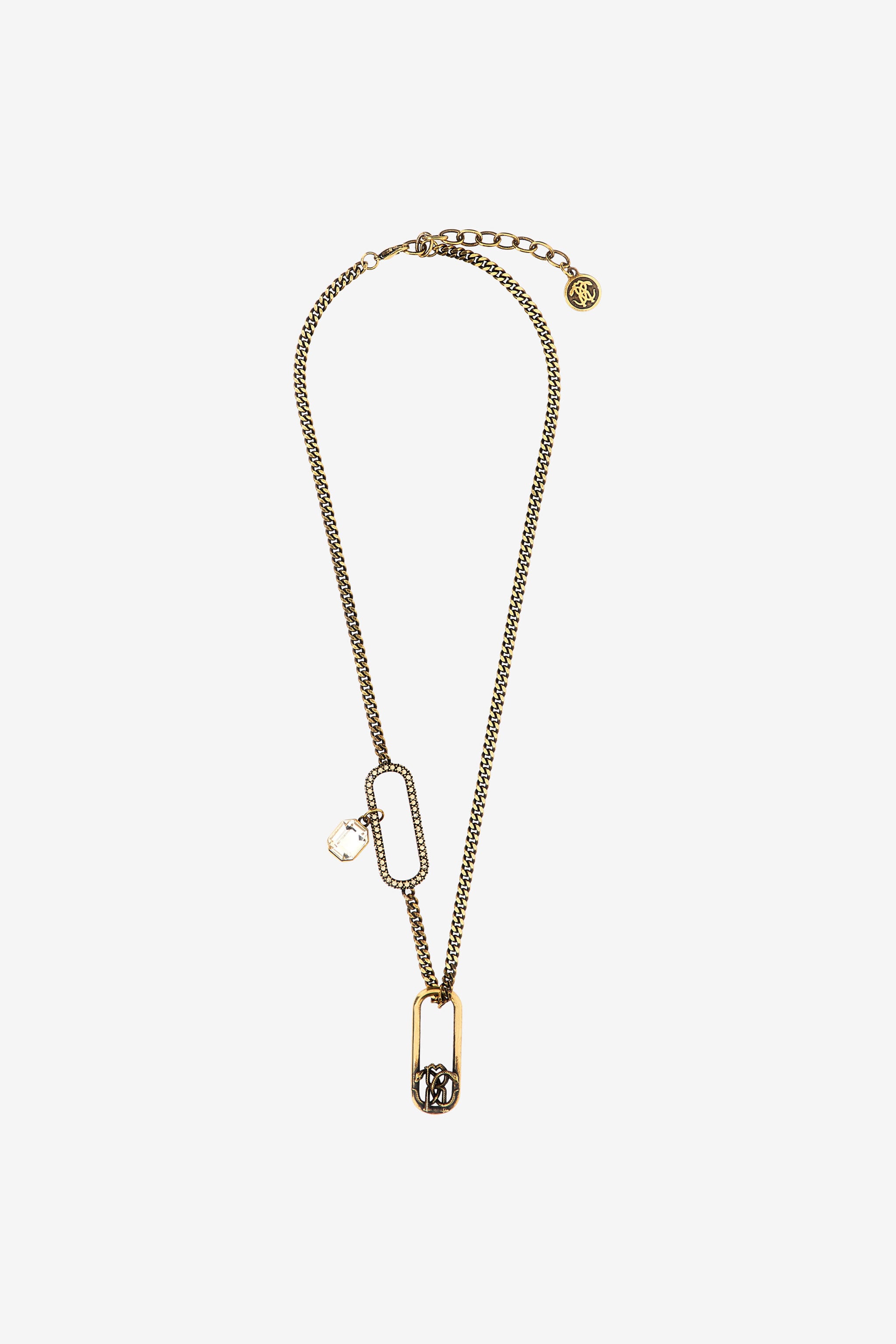 RC Necklace with Monogram RC Or SKG016-AM066