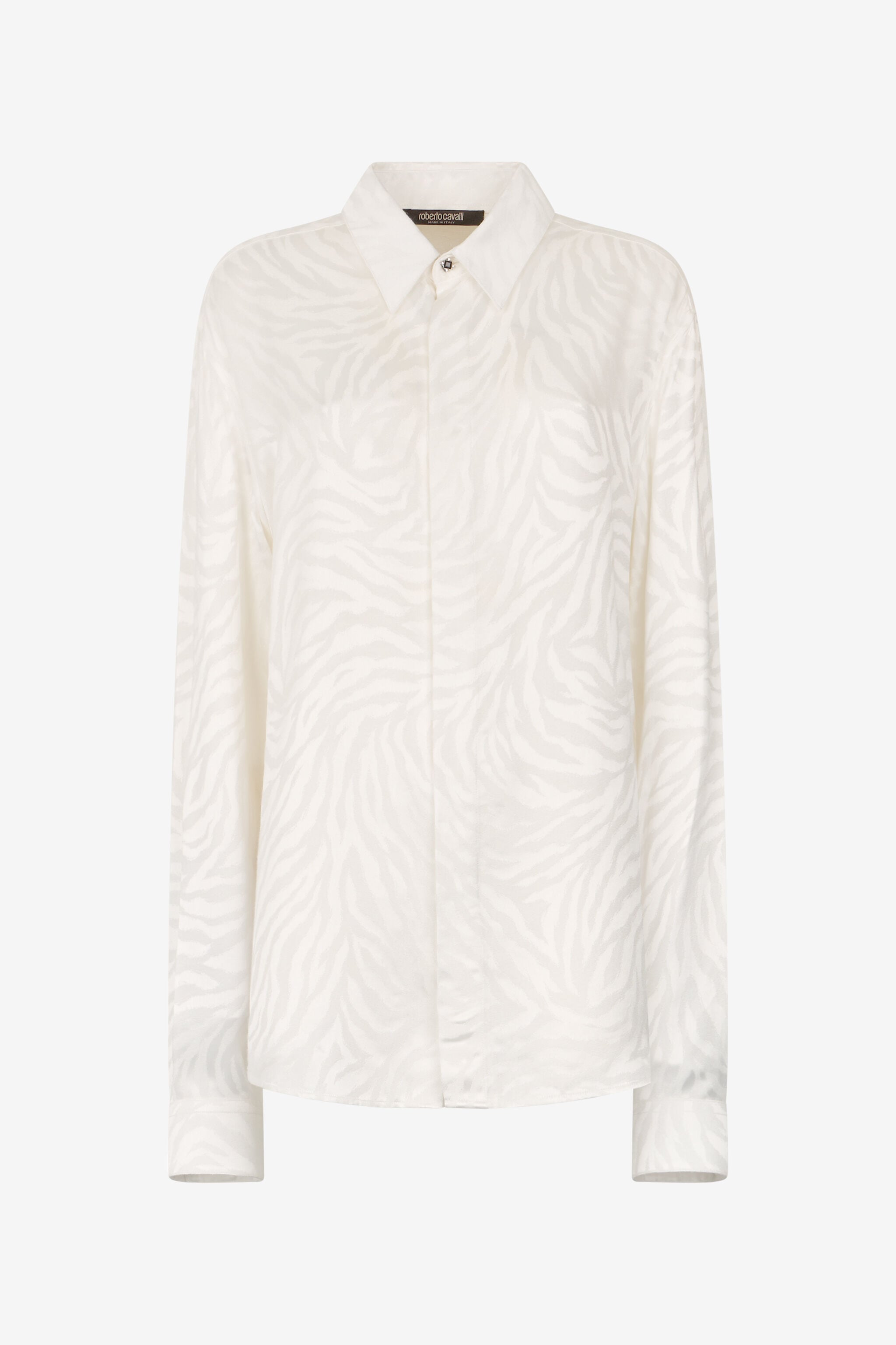 RC Long Shirt With Tiger Skin Print RC Long Shirt With Tiger Skin Print White URT700-DJ097