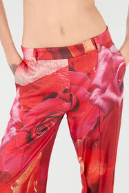 RC Rose-Print Pants RC Rose-Print Pants Red UKT201-4QN48