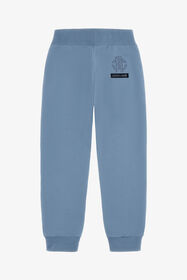 JU Logo Print Cotton Sweatpants GREY TJT20I-CF050