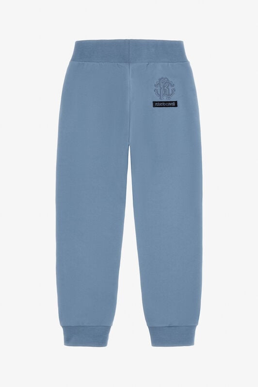 JU Logo Print Cotton Sweatpants JU Logo Print Cotton Sweatpants GREY TJT20I-CF050