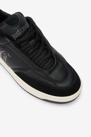 JC Black Sneakers Contrast Sole BLACK VFS064-VF522