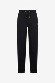 RC Joggers Neri in Cotone con Monogram RC BLACK SOT20G-CF008