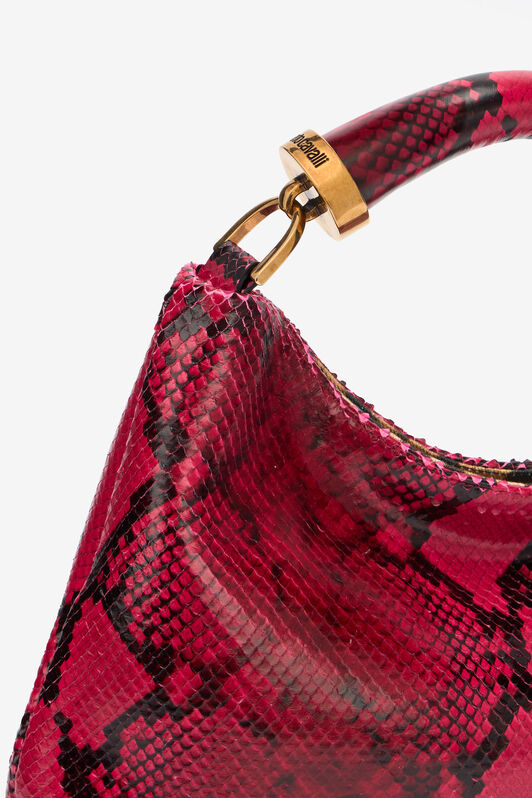 RC Sac d'Épaule Imprimé Python Fuchsia TKB009-PZP02