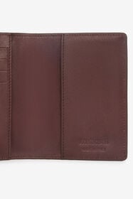 RC Cartera De Dos Pliegues Con Monograma RC Marrón VRA002-PGB00