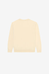 JU Cardigan Jaune Clair Avec Monogram RC MILKY WHITE UJM60B-MG001