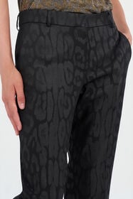 RC Plain print trousers BLACK WKT207-GA091