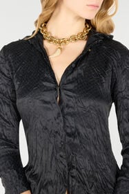RC Shirt with Python Print Black UKT700-SZN57