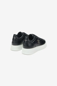 RC Zapatillas de piel con detalle de logotipo BLACK TOS00M-PZC15
