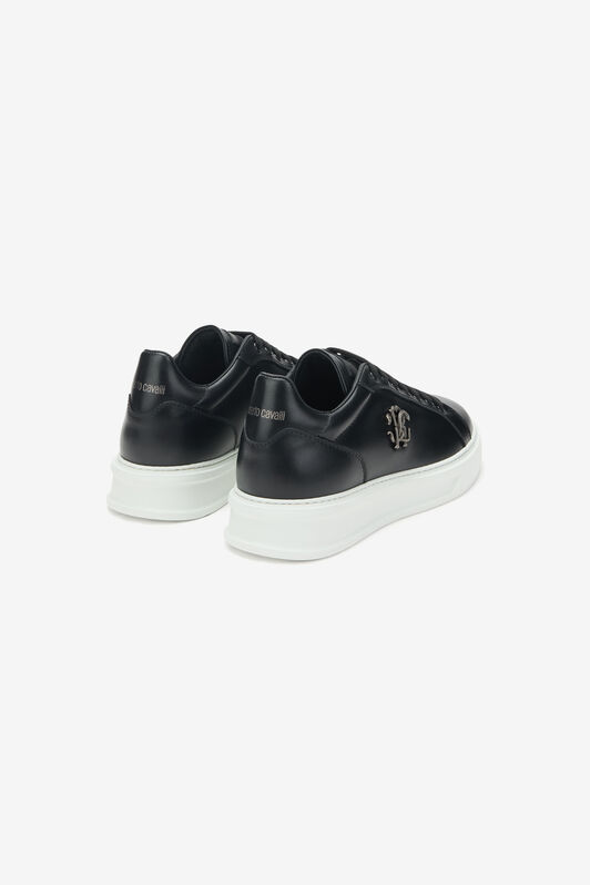 RC Zapatillas de piel con detalle de logotipo RC Zapatillas de piel con detalle de logotipo BLACK TOS00M-PZC15
