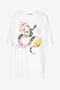 RC Snake and flower print T-shirt RC Snake and flower print T-shirt White OOT62A-JD060