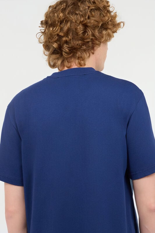JC T-Shirt Con Monogram Sul Petto JC T-Shirt Con Monogram Sul Petto Blu scuro UFT064-UF084
