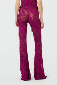 RC Pantalón con encaje de efecto destroyed CYCLAMEN XWT206-GG010