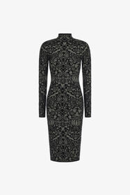 RC Knitwear Dress Schwarz TWM102-MI009