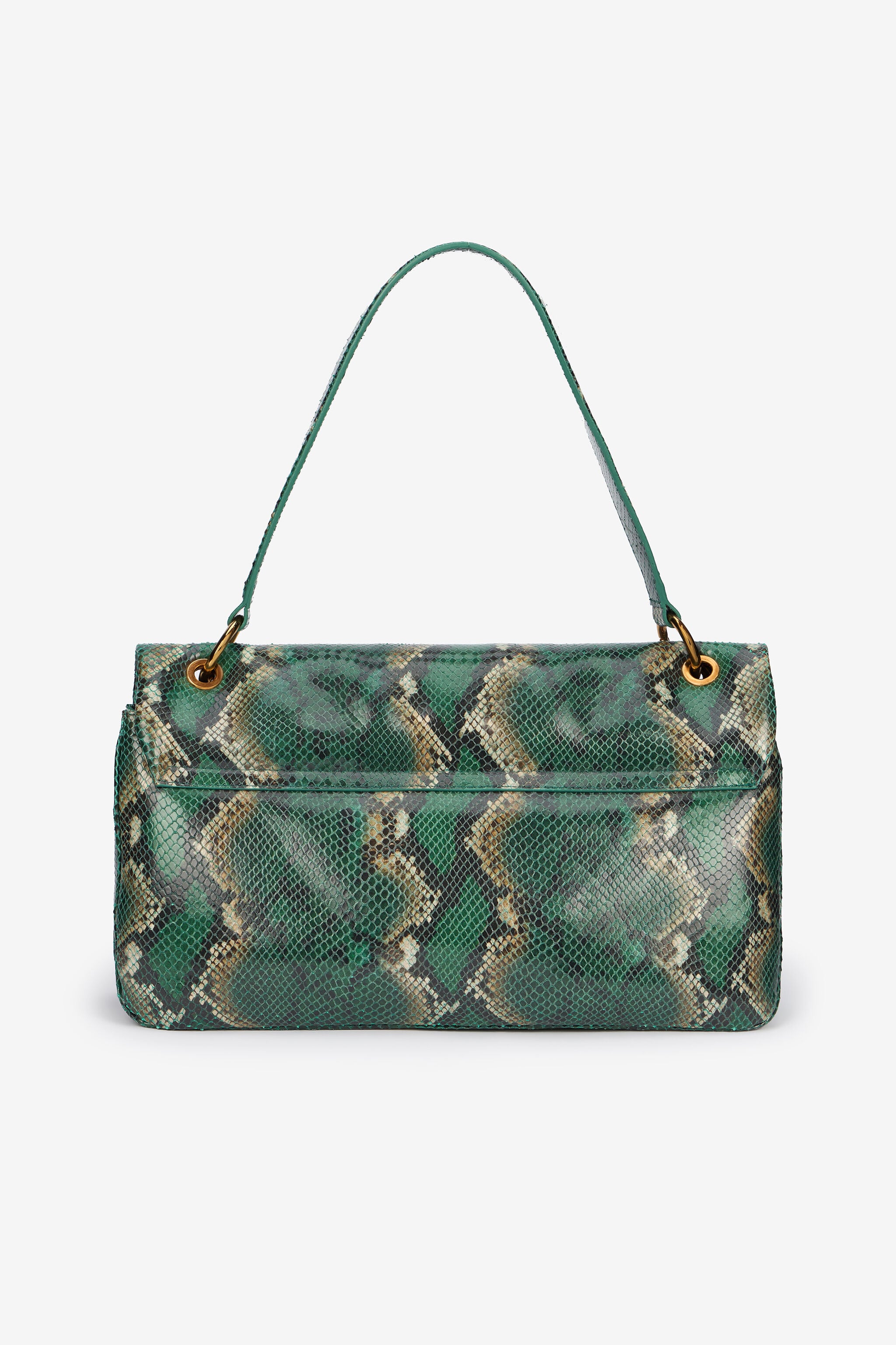 RC Green Bag With Python Print RC Green Bag With Python Print Dark green VWB002-PZ666