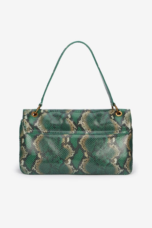 RC Green Bag With Python Print RC Green Bag With Python Print Dark green VWB002-PZ666