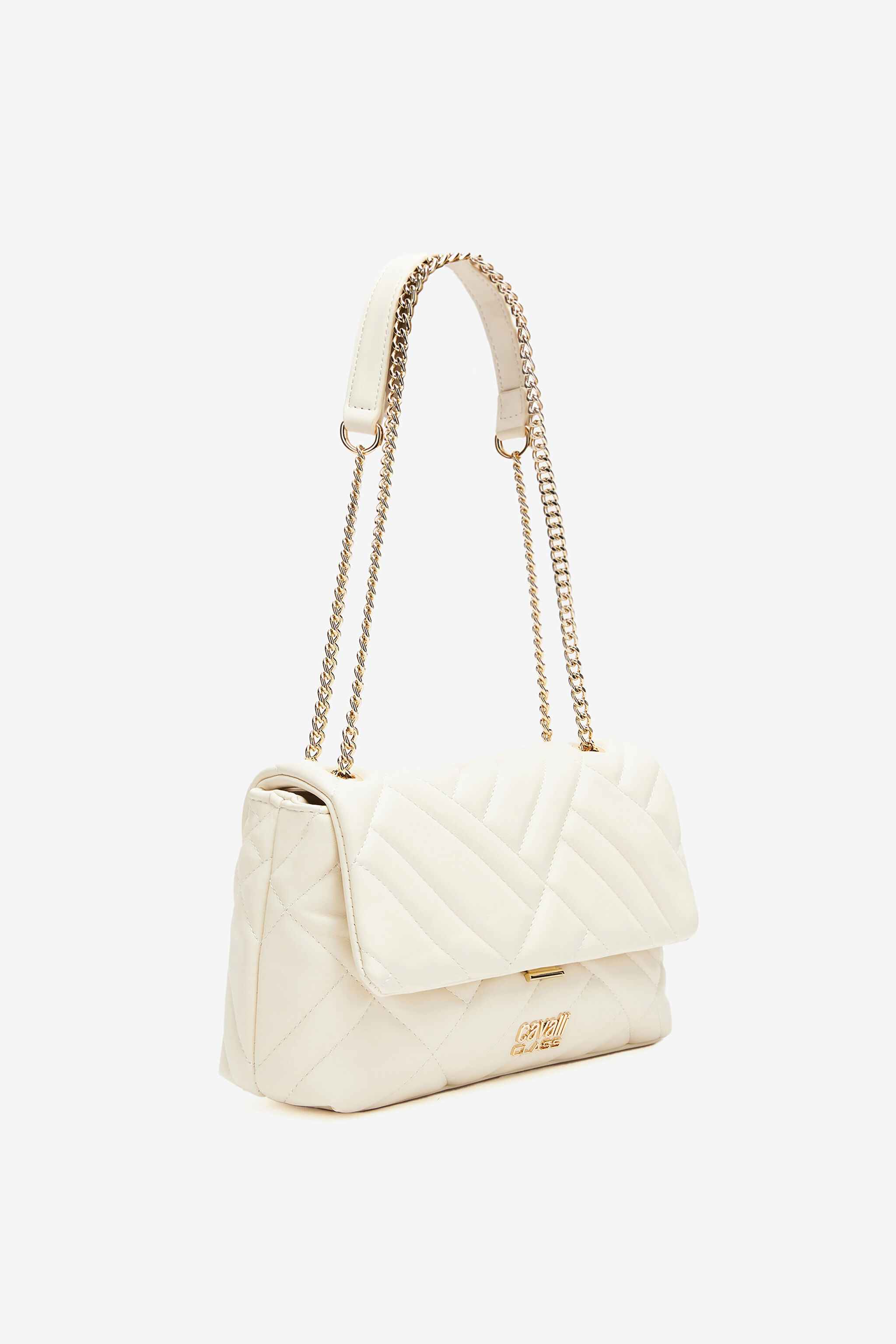 Shoulder bag Cavalli Class in Ivory for Women | Roberto Cavalli®