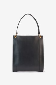 RC Sac shopper noire avec chaîne NERO VKB005-PNE02