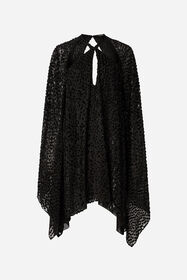 RC Polka-Dot Caftan Black UKT126-FC004