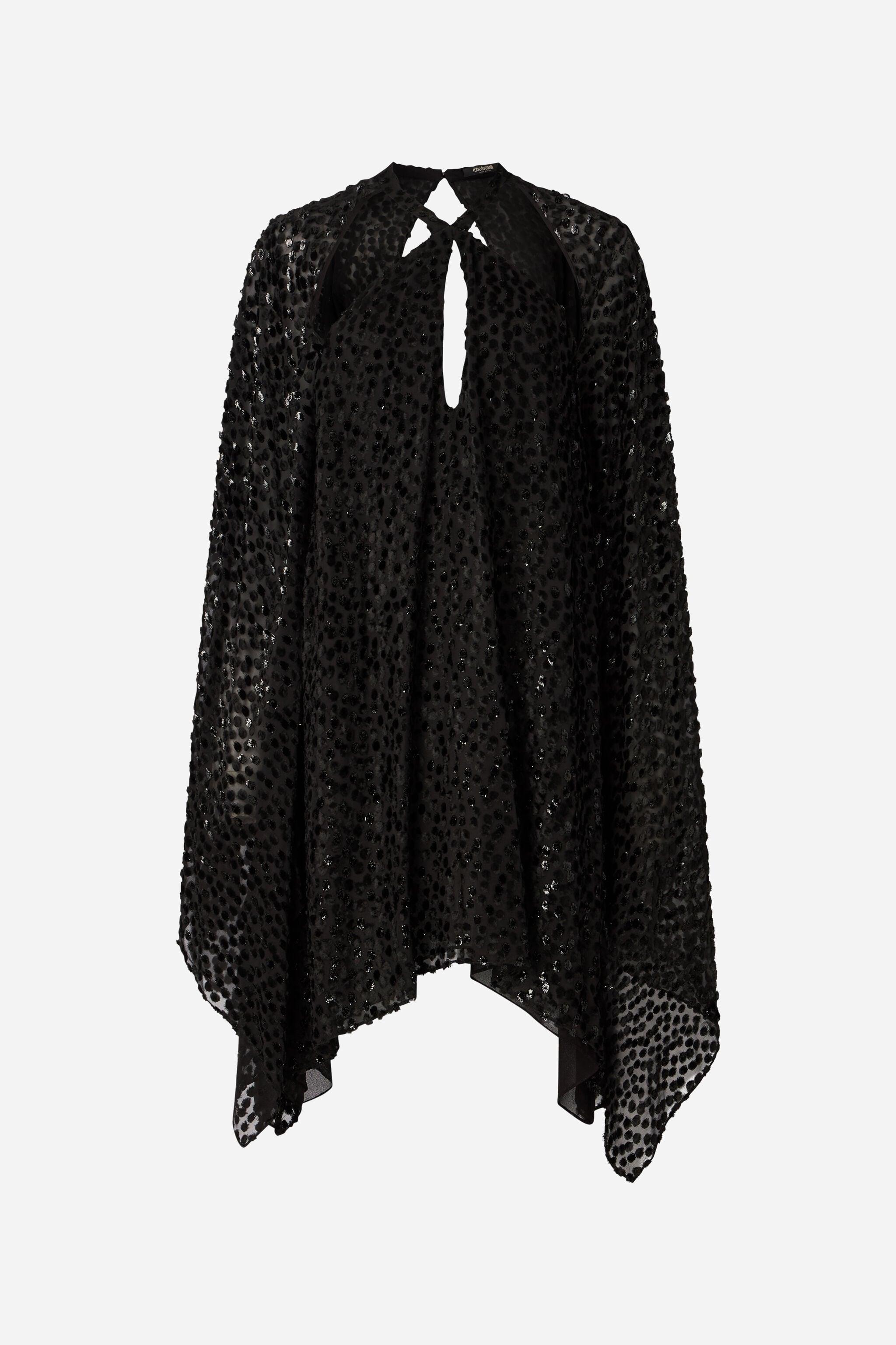 RC Polka-Dot Caftan RC Polka-Dot Caftan Black UKT126-FC004