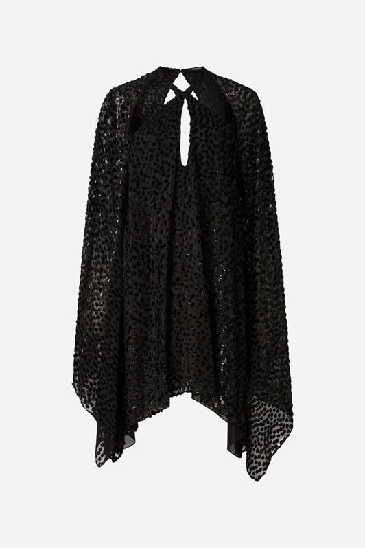 RC Polka-Dot Caftan RC Polka-Dot Caftan Black UKT126-FC004