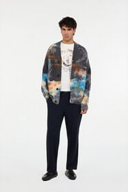 JC Multicolor-Pullover mit Rusty Stain-Druck MULTICOLOR SCURO VFM016-VF064