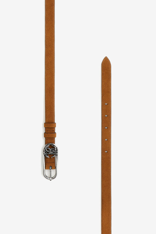 RC Belt with RC monogram Brown SRC002-PZ563