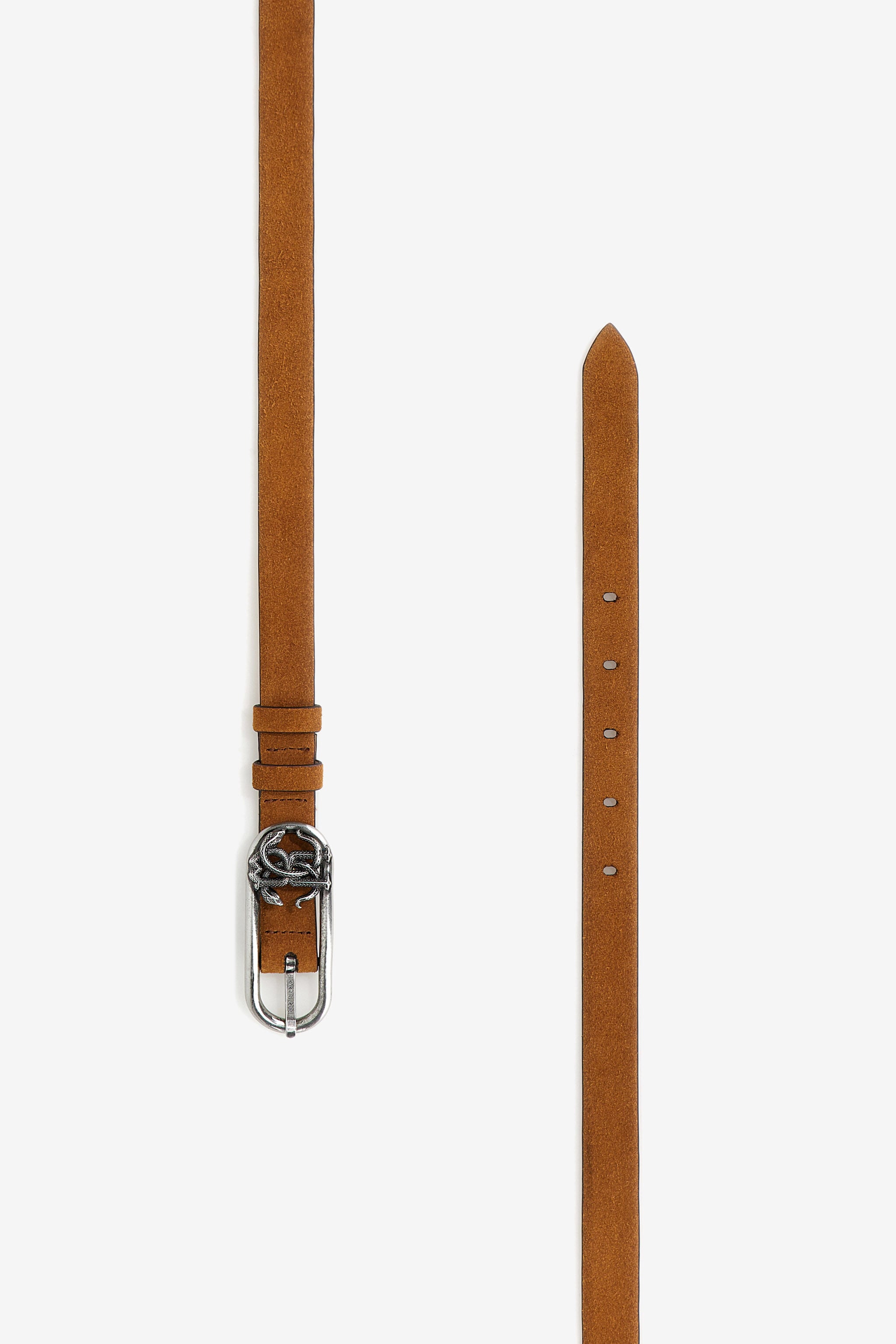 RC Belt with RC monogram Brown SRC002-PZ563