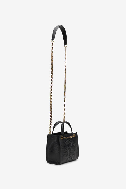 RC Black Mini Shoulder Bag with Monogram RC RC Black Mini Shoulder Bag with Monogram RC BLACK ROB00G-PZ098