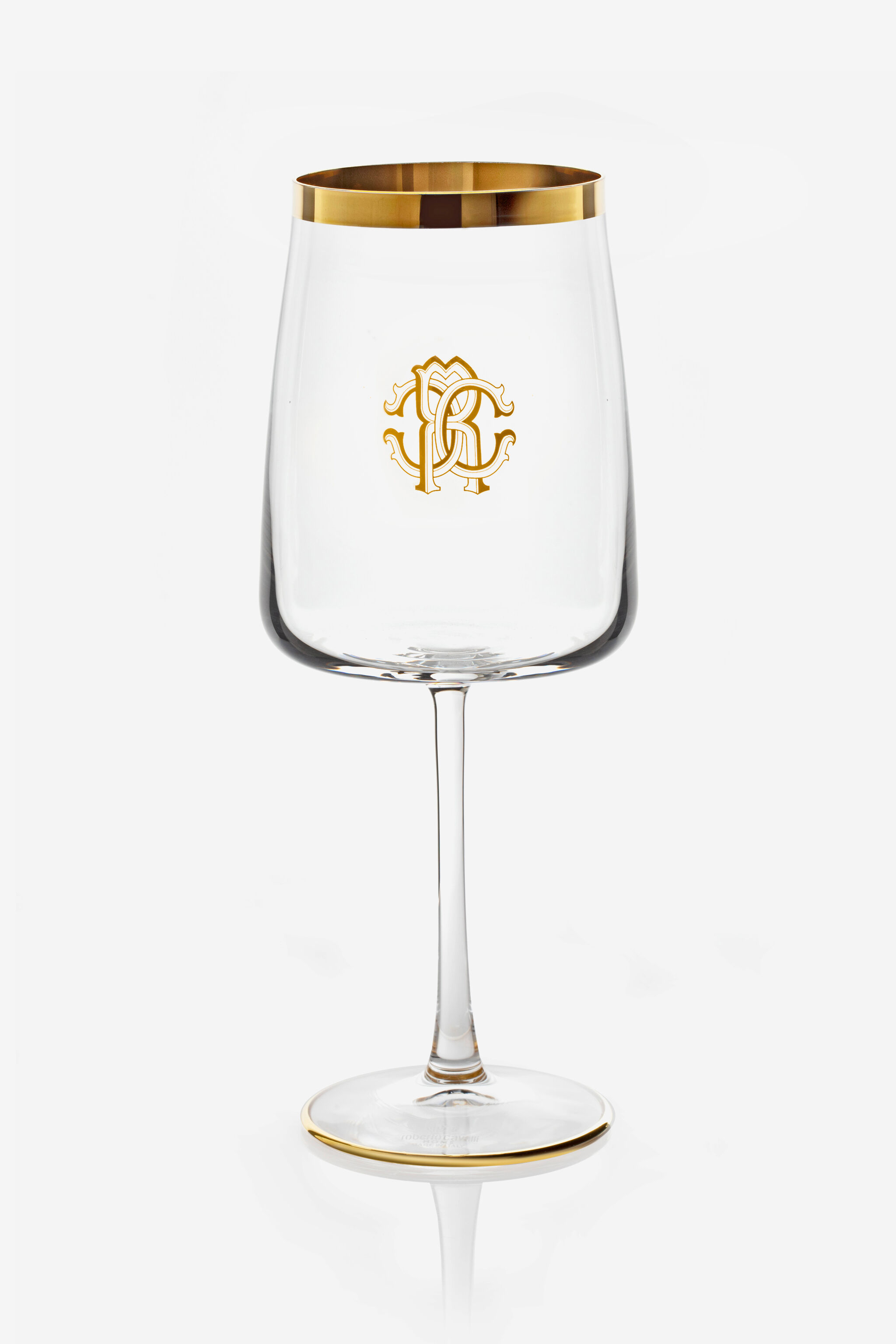 HO Monogram Gold 2 Water Goblets Set HO Monogram Gold 2 Water Goblets Set Gold RALA02-IA007