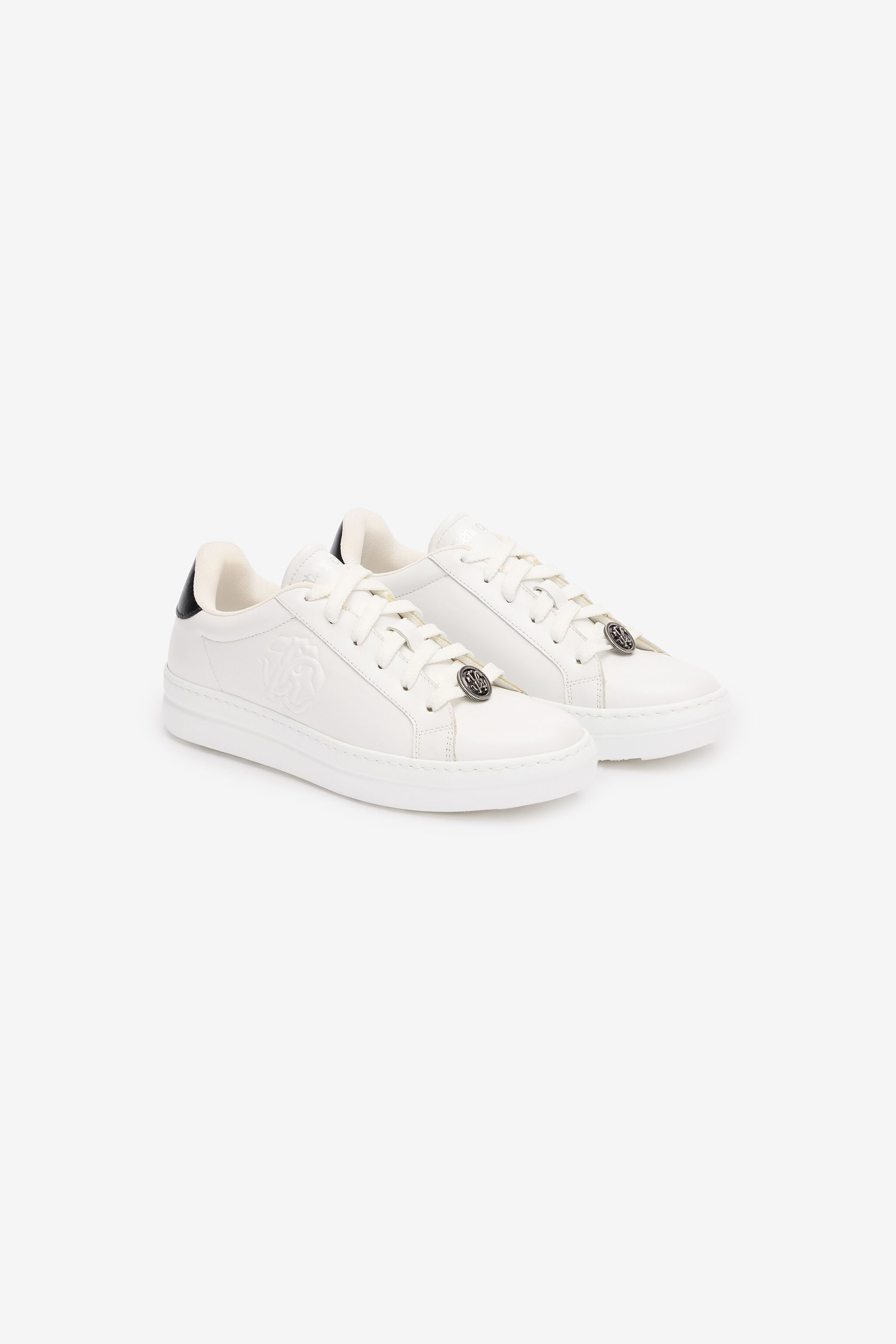 RC Sneakers With Mirror Snake Monogram White UKS033-PZ590