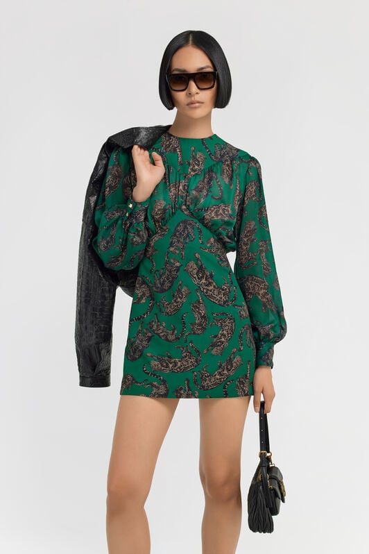 JC Just Cavalli Dress JC Just Cavalli Dress Green TFT145-TF212