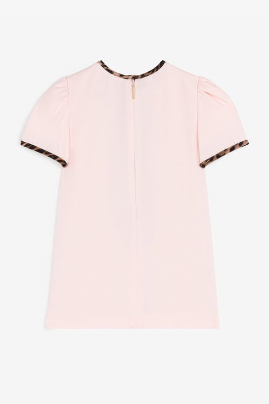 JU RC Monogram Floral-Print Dress JU RC Monogram Floral-Print Dress Pink RJT10F-4G001