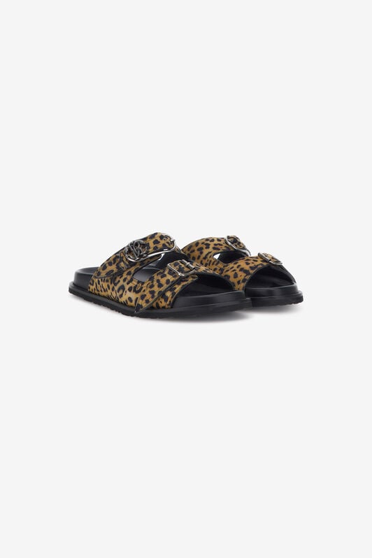 RC Jaguar Skin Print Sandal Light Brown SRS063-PC126