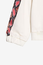 JU Ivoryfarbene Zip-Up-Jacke AVOR.CC/PP XJT66B-CF064
