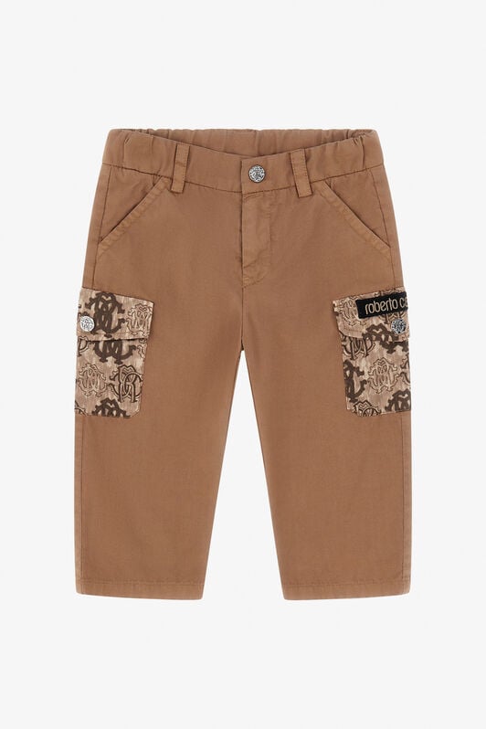 JU RC Logo Pants JU RC Logo Pants Light brown TJT237-CE035