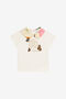 JU T-shirt avec col col floral JU T-shirt avec col col floral MILKY WHITE VJT601-JD001