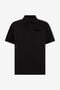 JC Polo Noir Avec Logo Brodé BLACK UFT015-UF035