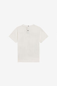 JU T-shirt mit Explorer-Print MILKY WHITE UJT618-JD001