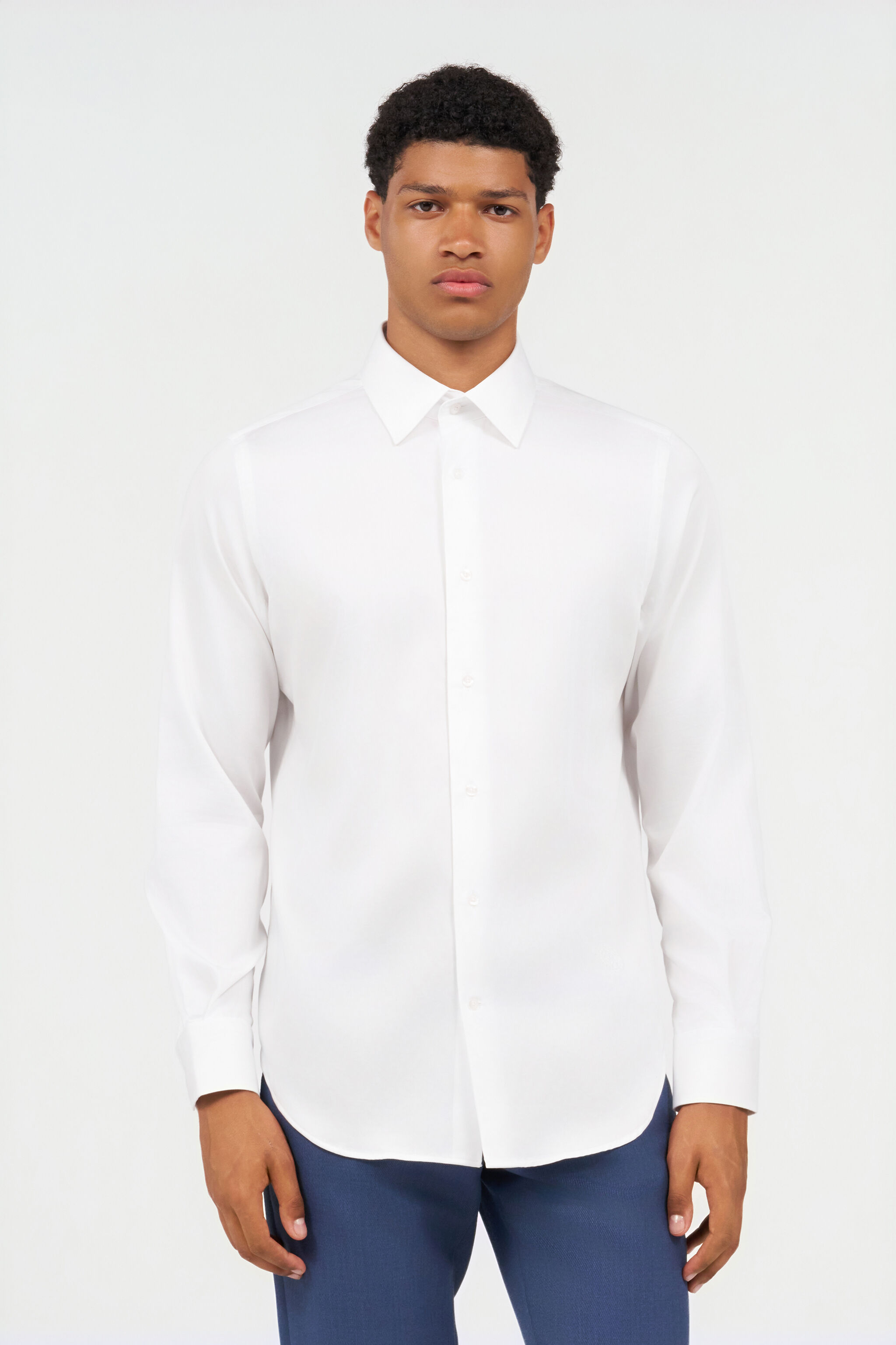 RC White Shirt with Monogram RC RC White Shirt with Monogram RC WHITE QOT70G-RD054