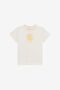 JU Baumwoll-T-Shirt mit floralem Monogram RC JU Baumwoll-T-Shirt mit floralem Monogram RC MILKY WHITE UJT602-JD001